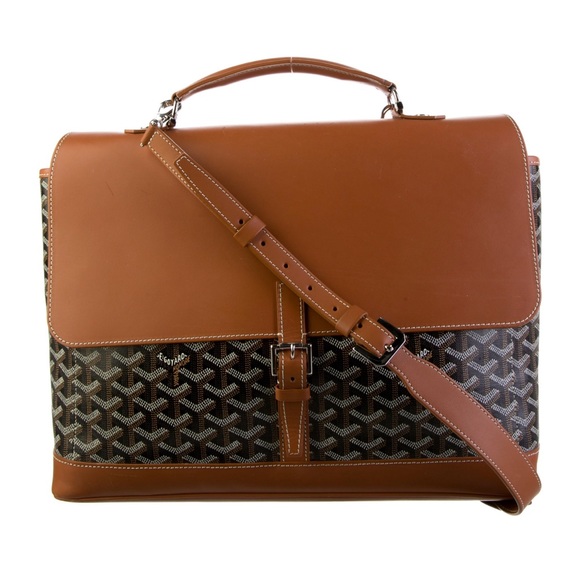 Goyard Bags Authentic Goyard Citadin Pm Messenger Bag Brown With